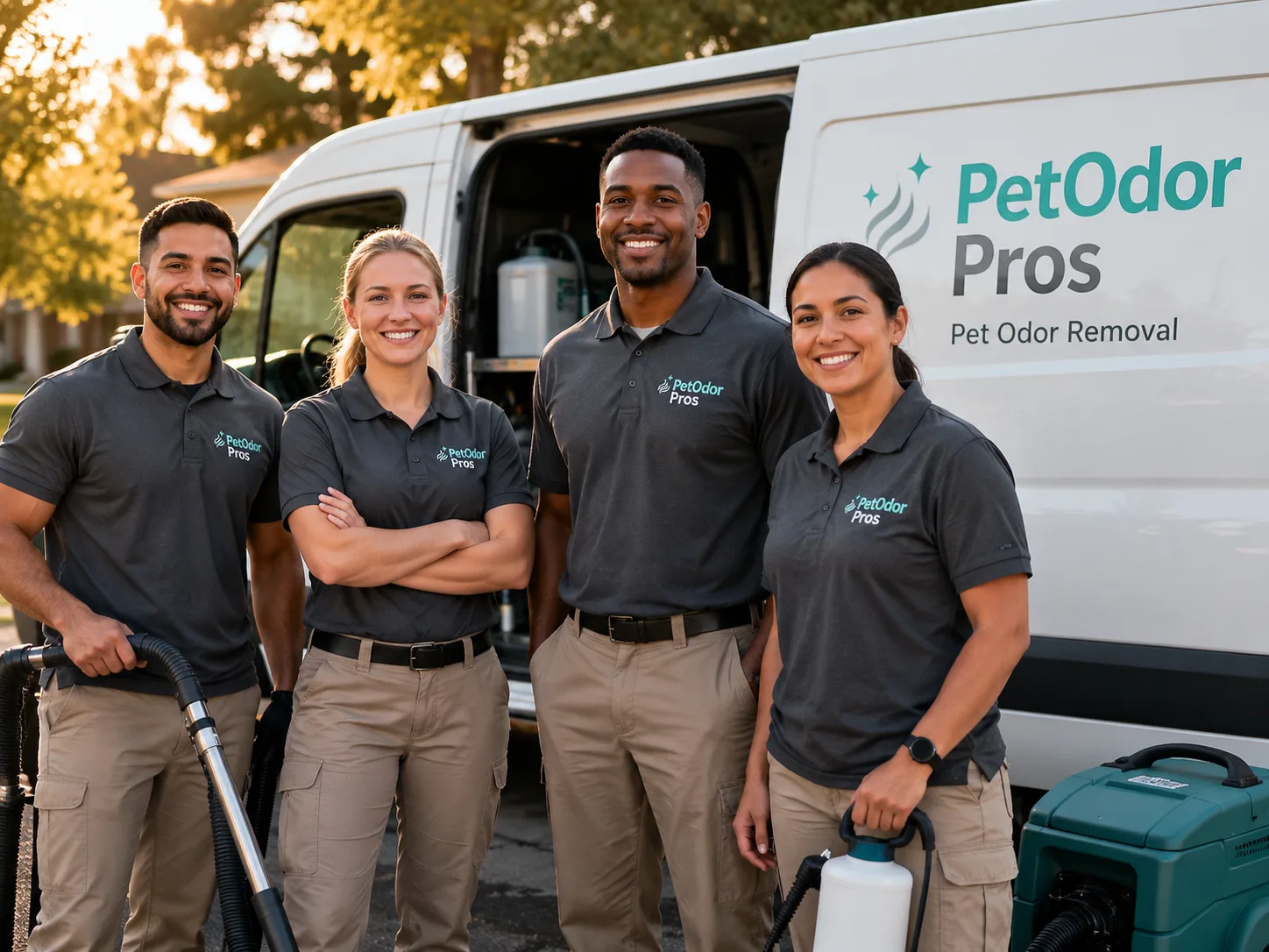 Pet Odor Removal team serving Shasta, CA